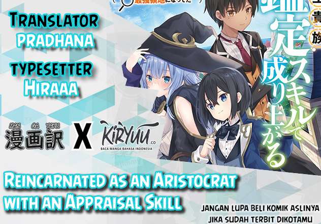 Reincarnated as an Aristocrat with an Appraisal Chapter 1.2 Bahasa Indonesia