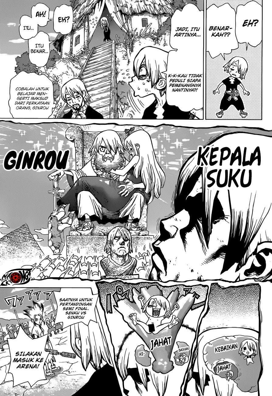 Dr. Stone Chapter 39 Bahasa Indonesia