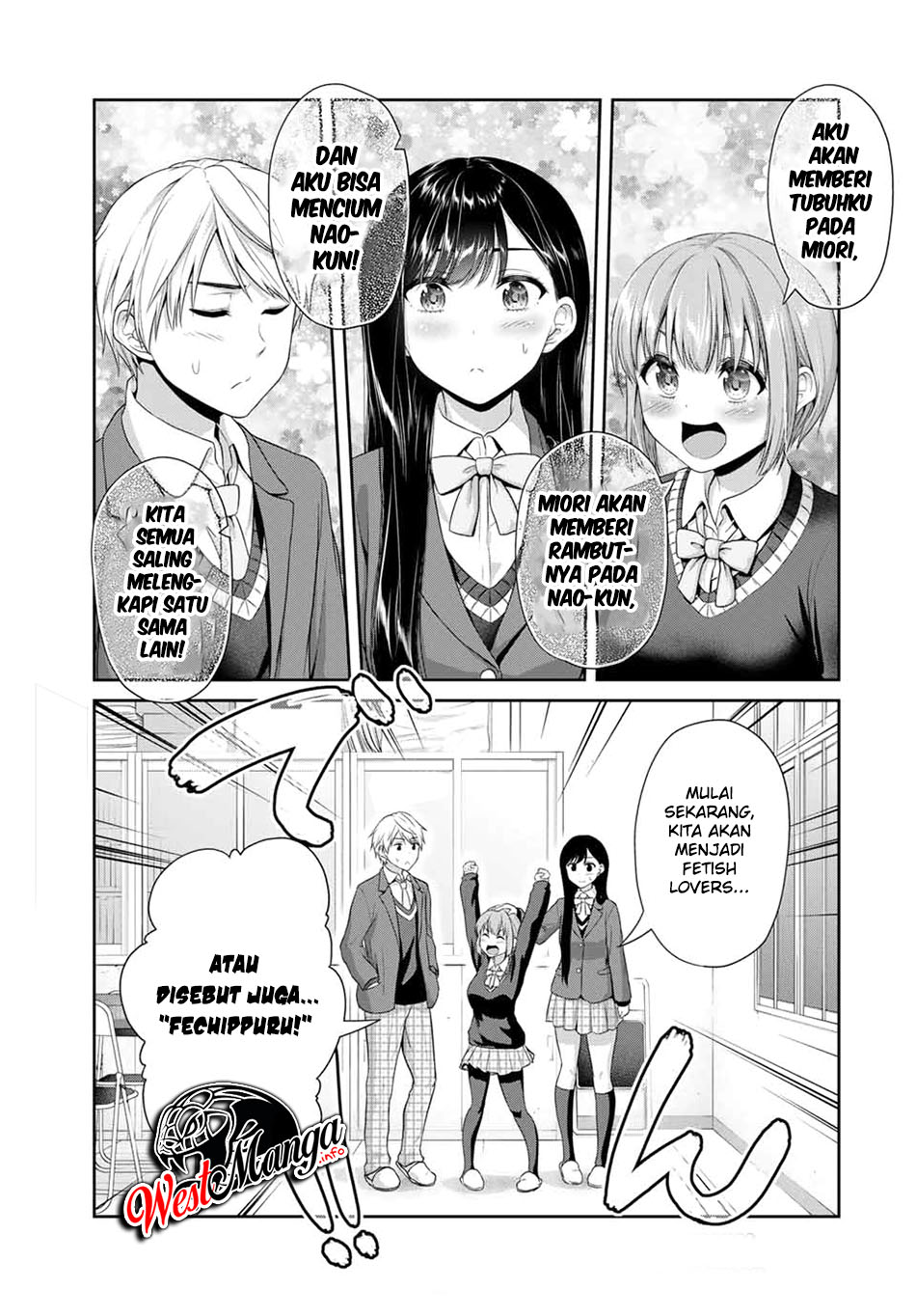 Fechippuru ~Our Innocent Love~ Chapter 74 Bahasa Indonesia