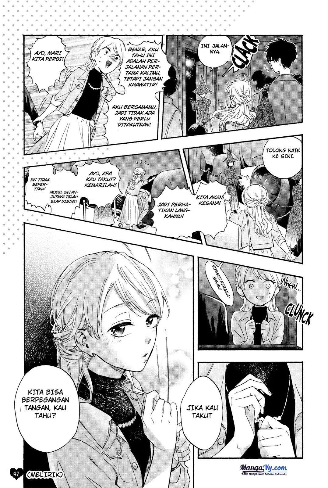 Wotaku ni Koi wa Muzukashii Chapter 17.5 Bahasa Indonesia