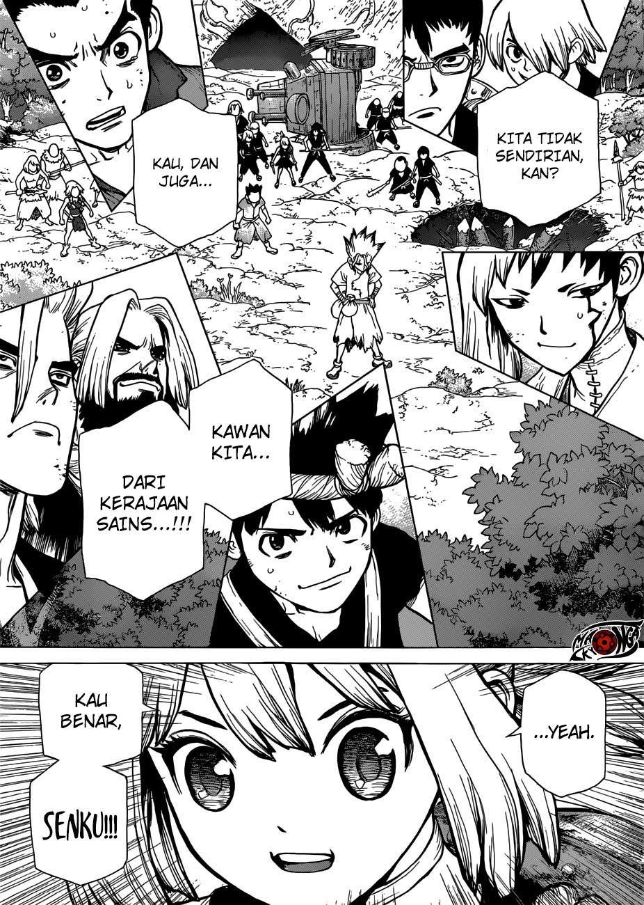 Dr. Stone Chapter 76 Bahasa Indonesia