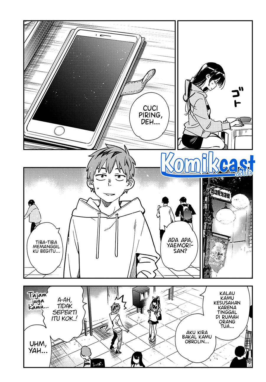 Kanojo, Okarishimasu Chapter 250 Bahasa Indonesia