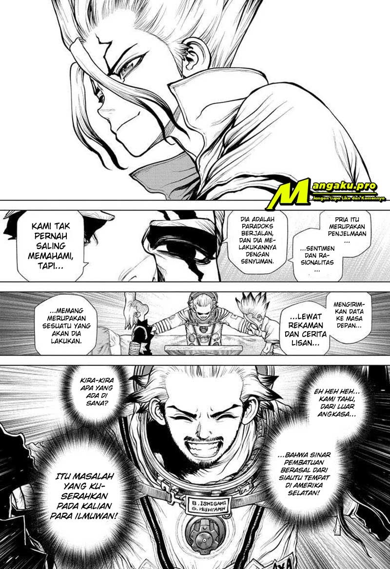 Dr. Stone Chapter 171 Bahasa Indonesia