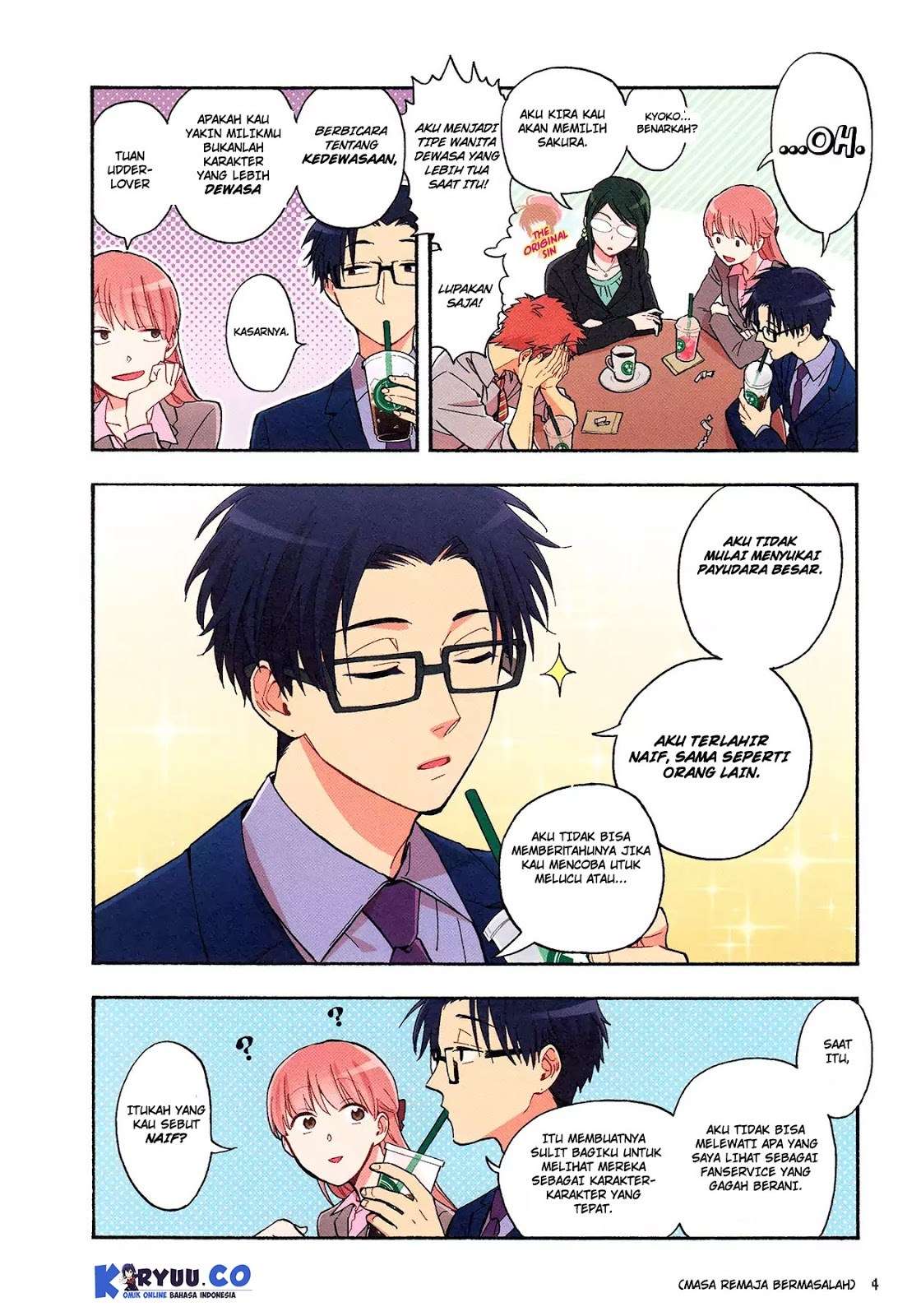 Wotaku ni Koi wa Muzukashii Chapter 23.5 Bahasa Indonesia