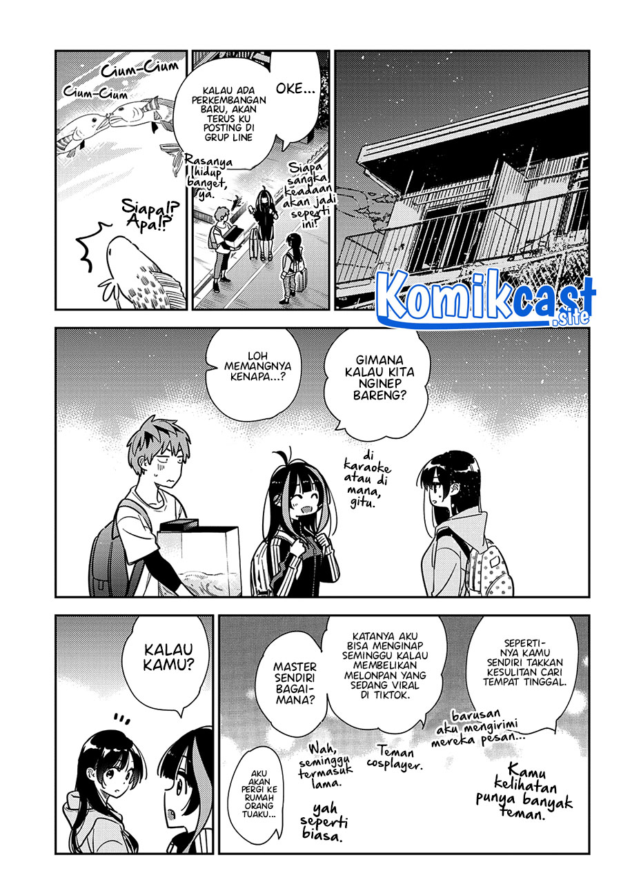 Kanojo, Okarishimasu Chapter 249 Bahasa Indonesia