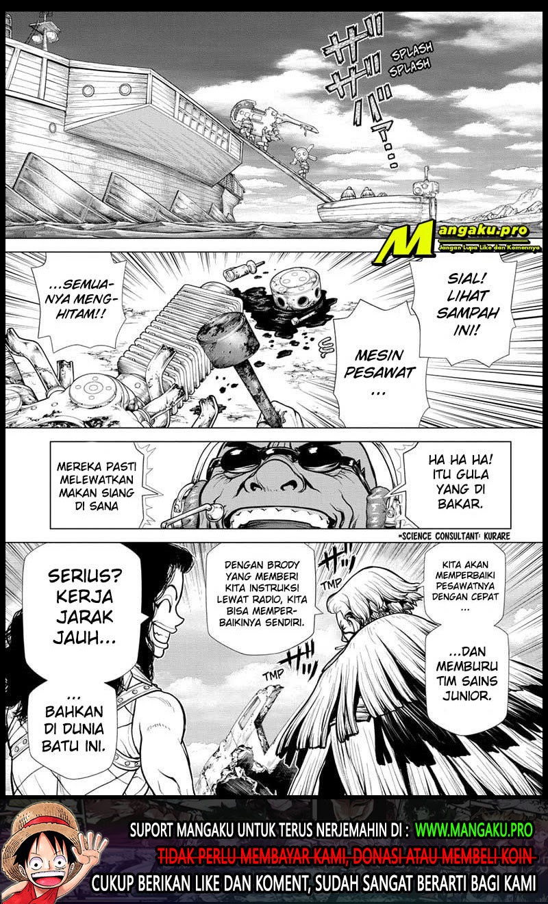 Dr. Stone Chapter 177 Bahasa Indonesia