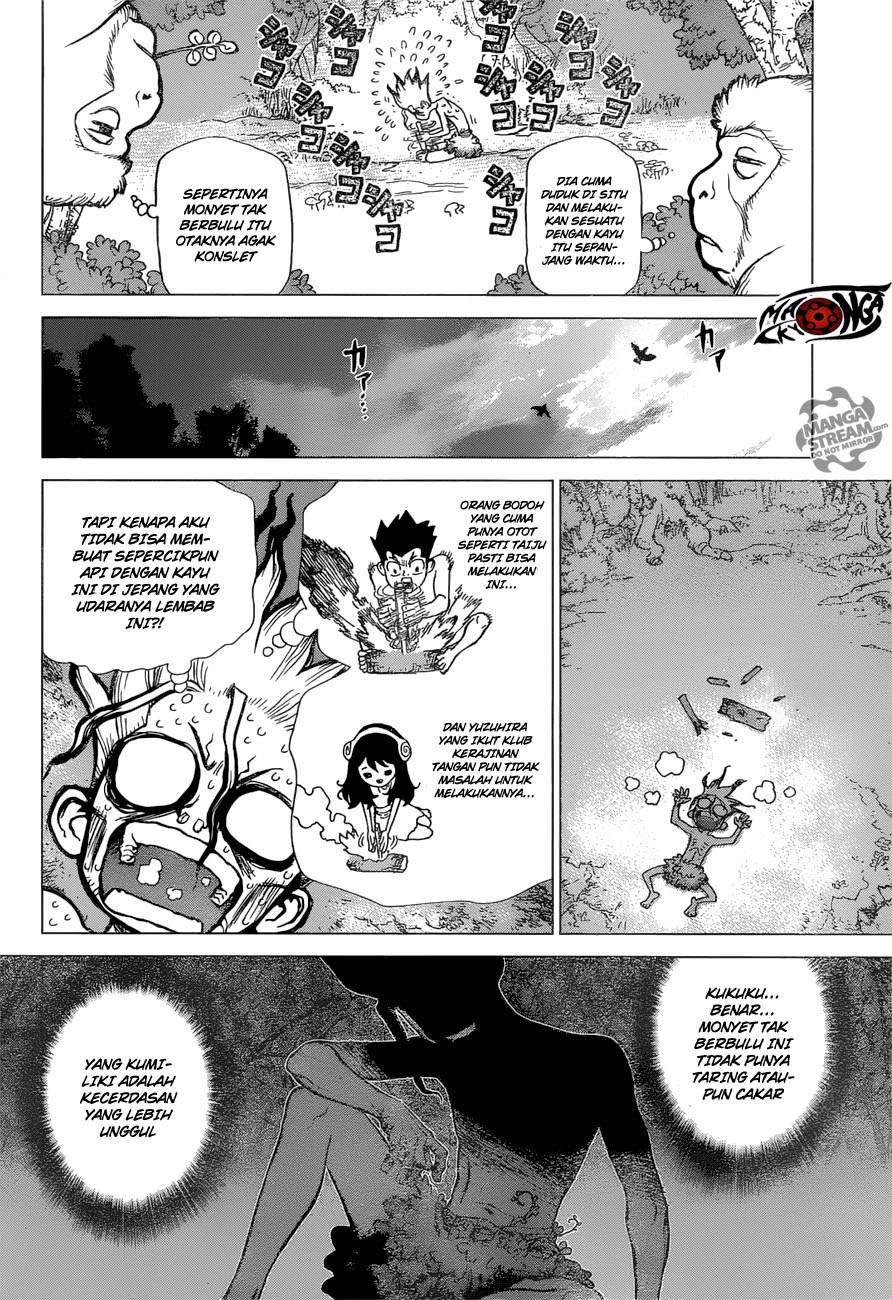 Dr. Stone Chapter 13 Bahasa Indonesia