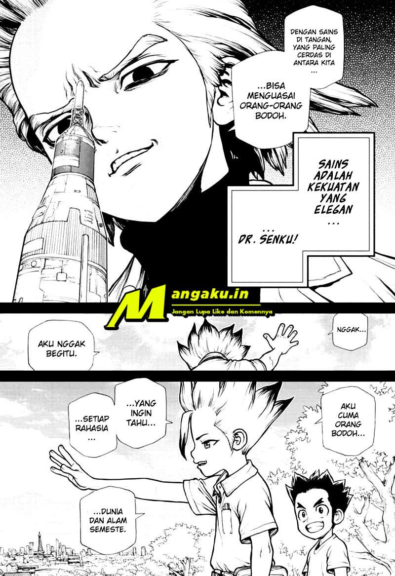 Dr. Stone Chapter 156 Bahasa Indonesia