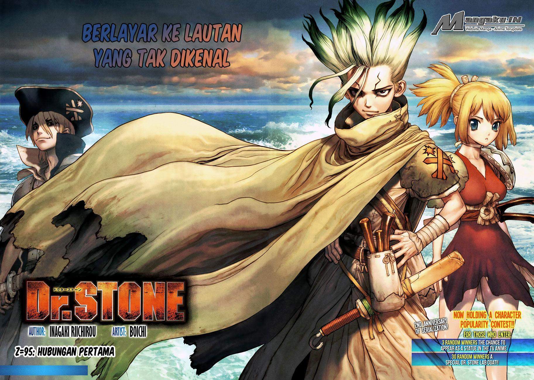 Dr. Stone Chapter 95 Bahasa Indonesia