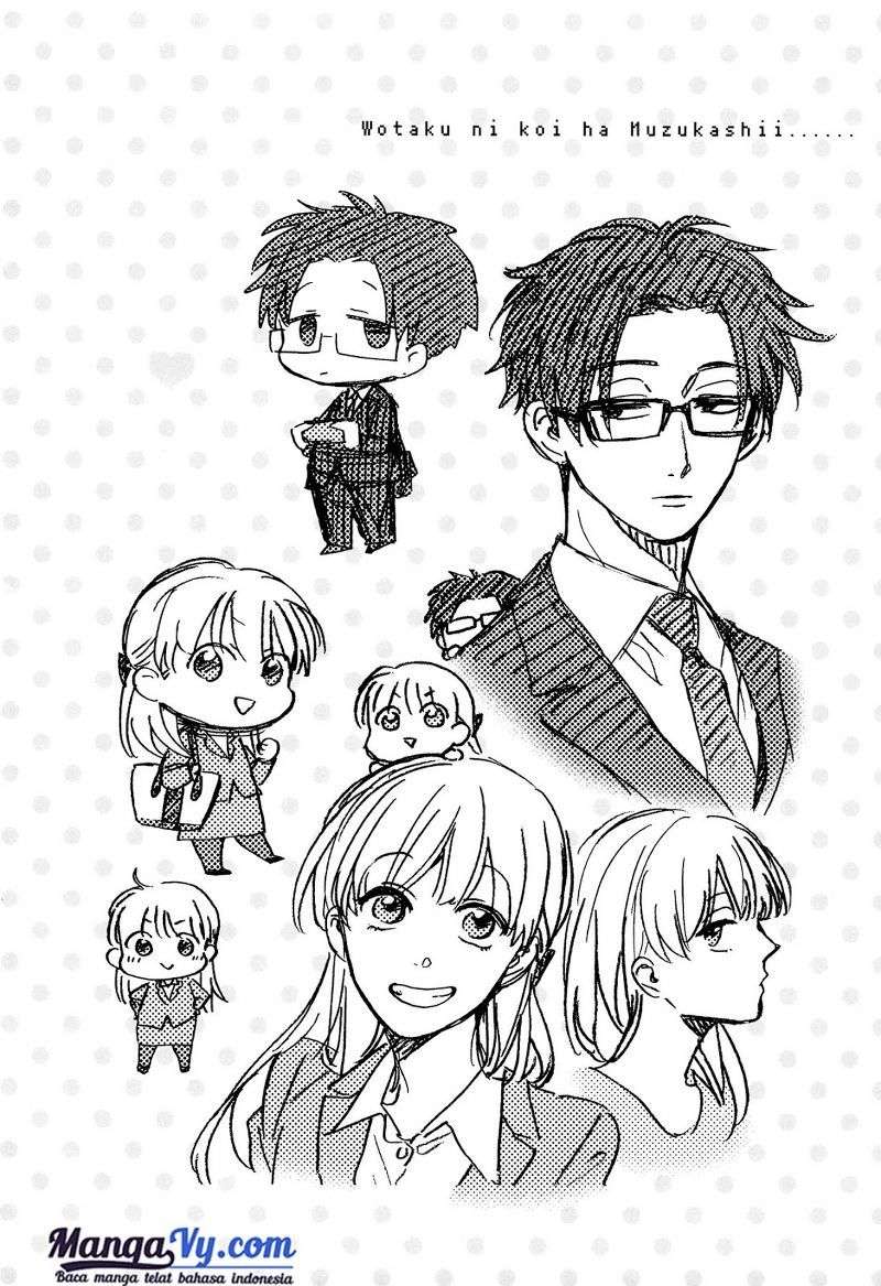 Wotaku ni Koi wa Muzukashii Chapter 15 Bahasa Indonesia