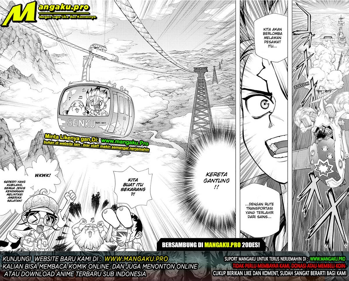 Dr. Stone Chapter 178 Bahasa Indonesia