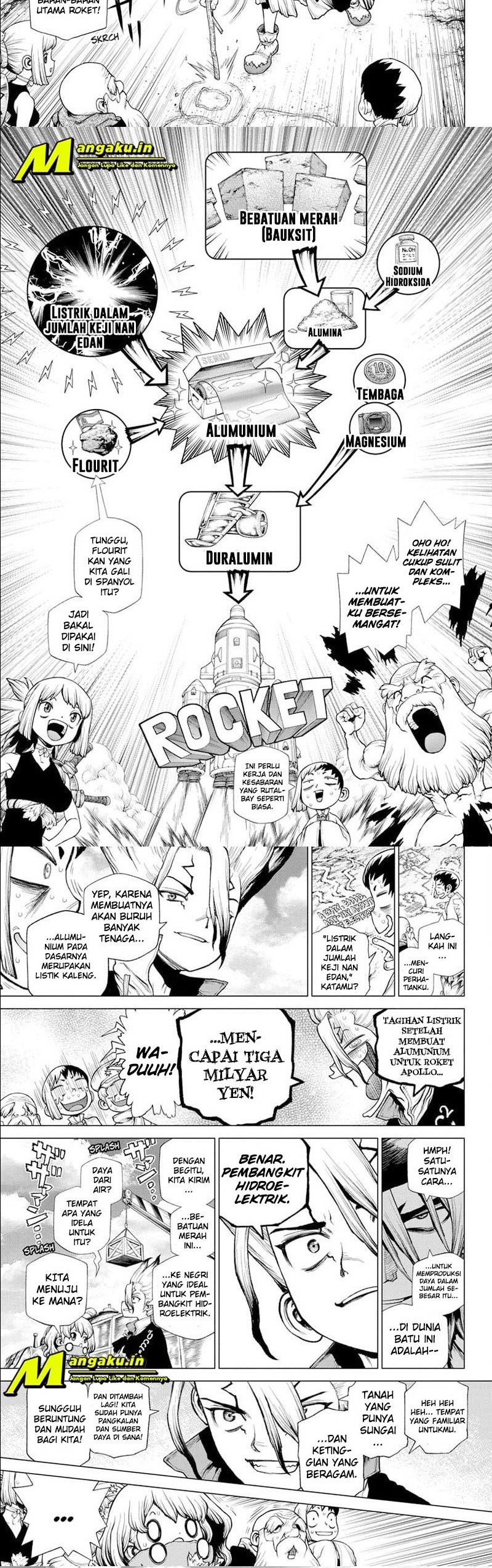 Dr. Stone Chapter 210 Bahasa Indonesia