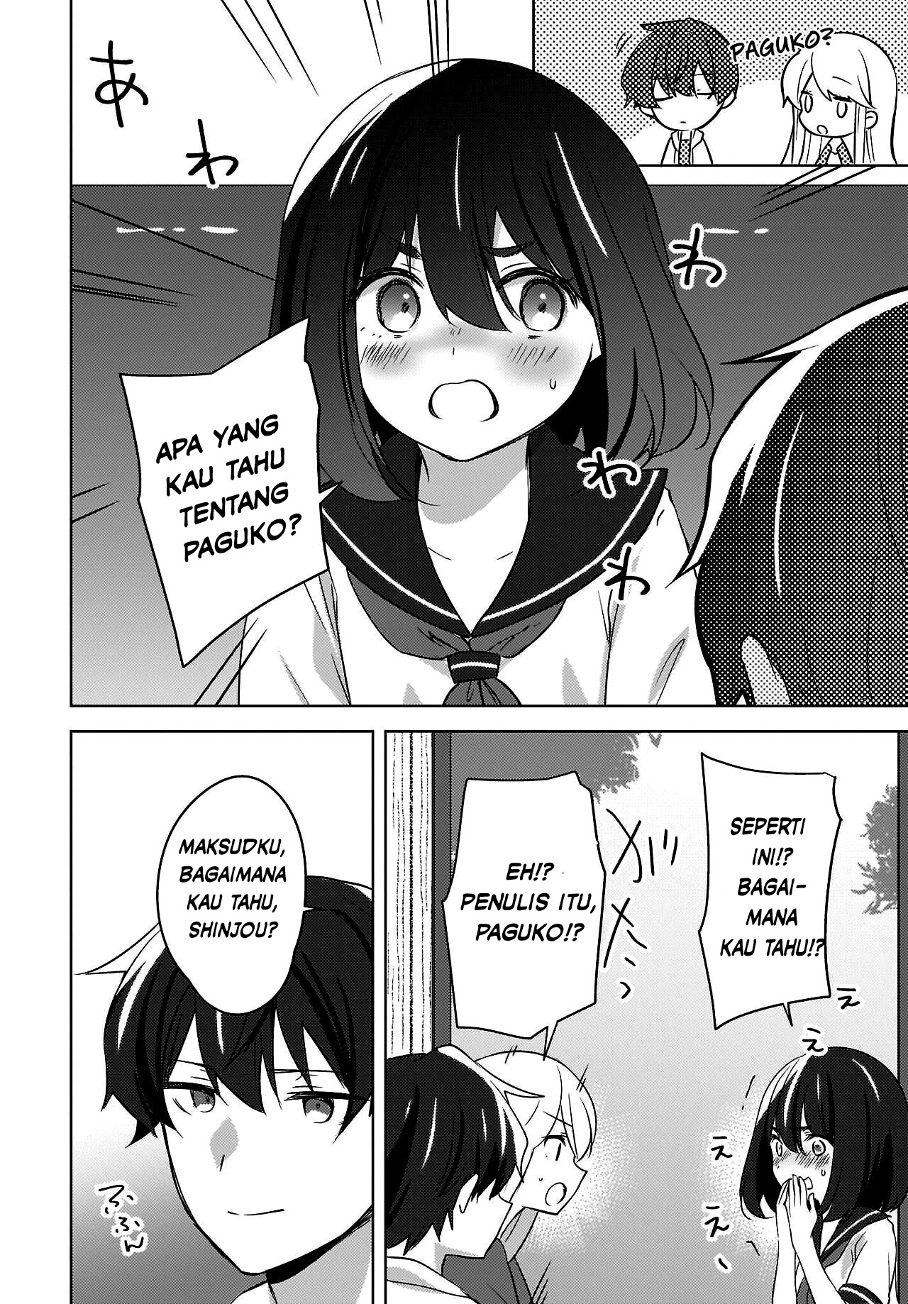 Nyanta to Pomeko ~Imasara Shinjiteiru to Iwarete mo Mouteokureda~ Chapter 13 Bahasa Indonesia