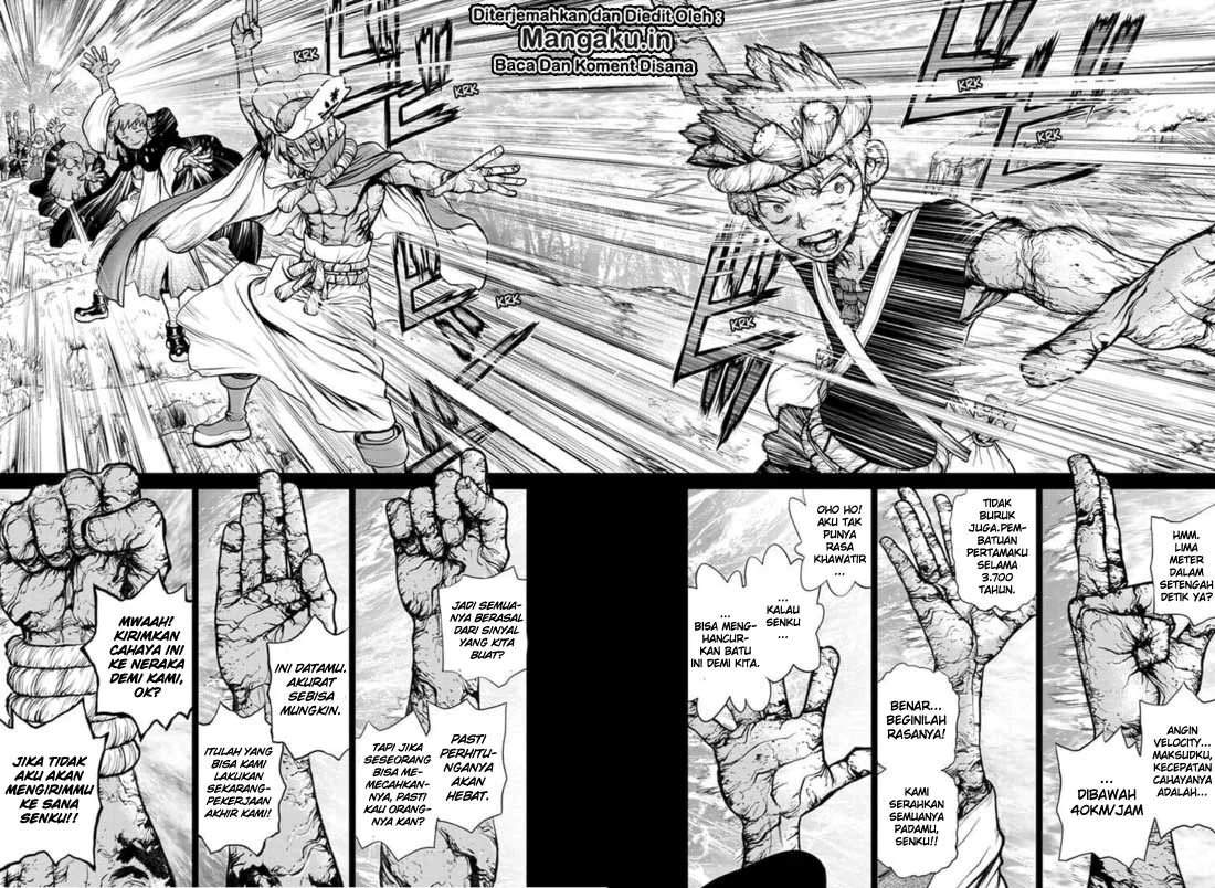 Dr. Stone Chapter 135 Bahasa Indonesia