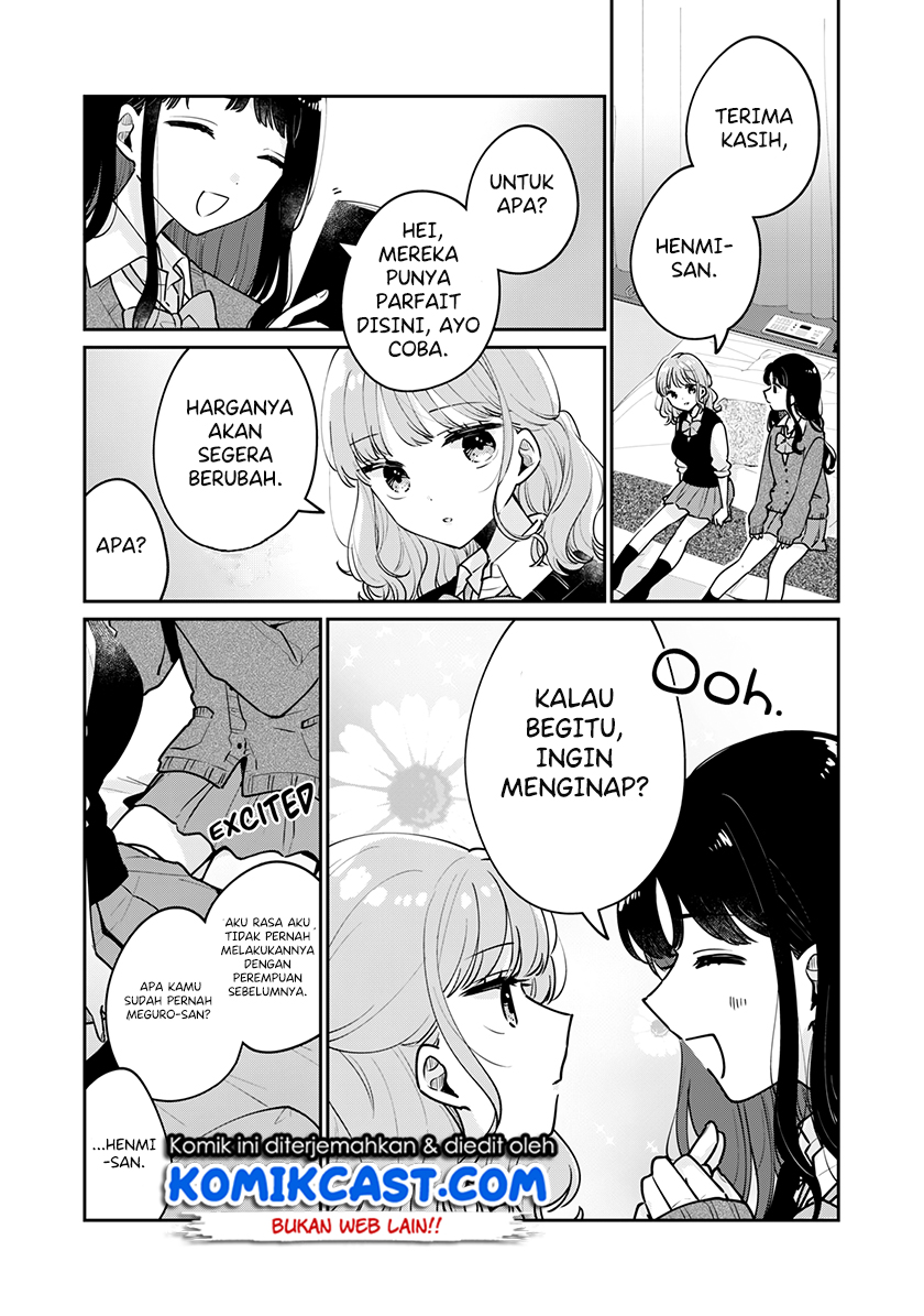 It’s Not Meguro-san’s First Time Chapter 62 Bahasa Indonesia