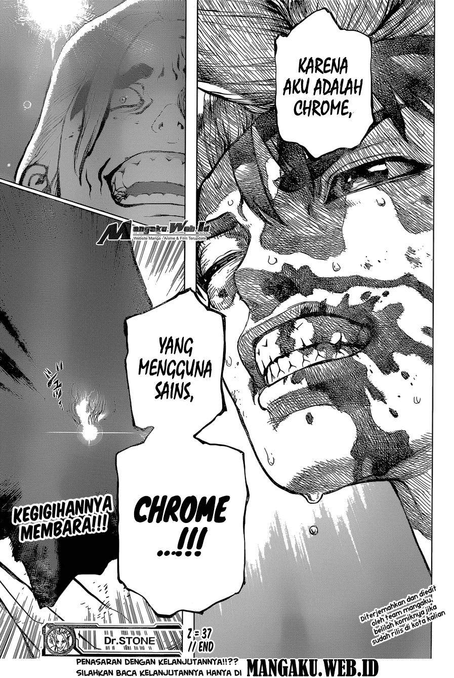 Dr. Stone Chapter 37 Bahasa Indonesia