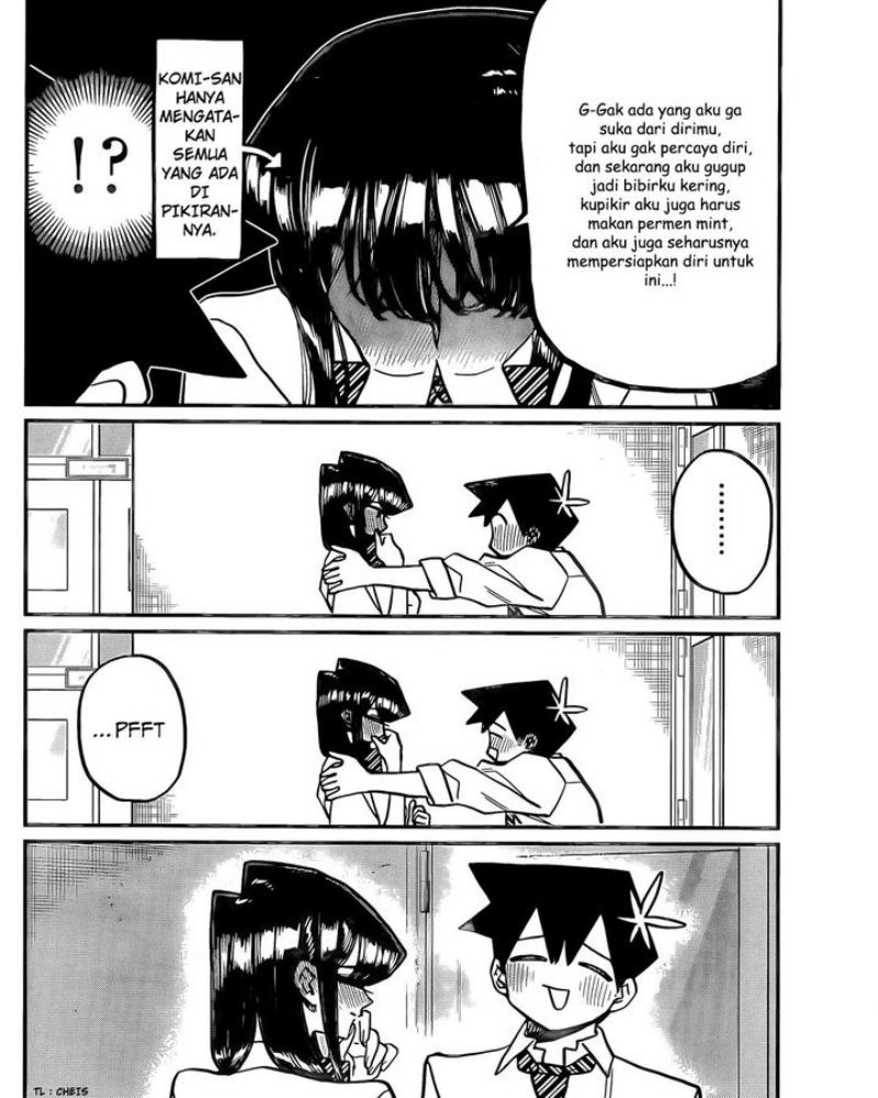 Komi-san wa Komyushou Desu. Chapter 395 Bahasa Indonesia