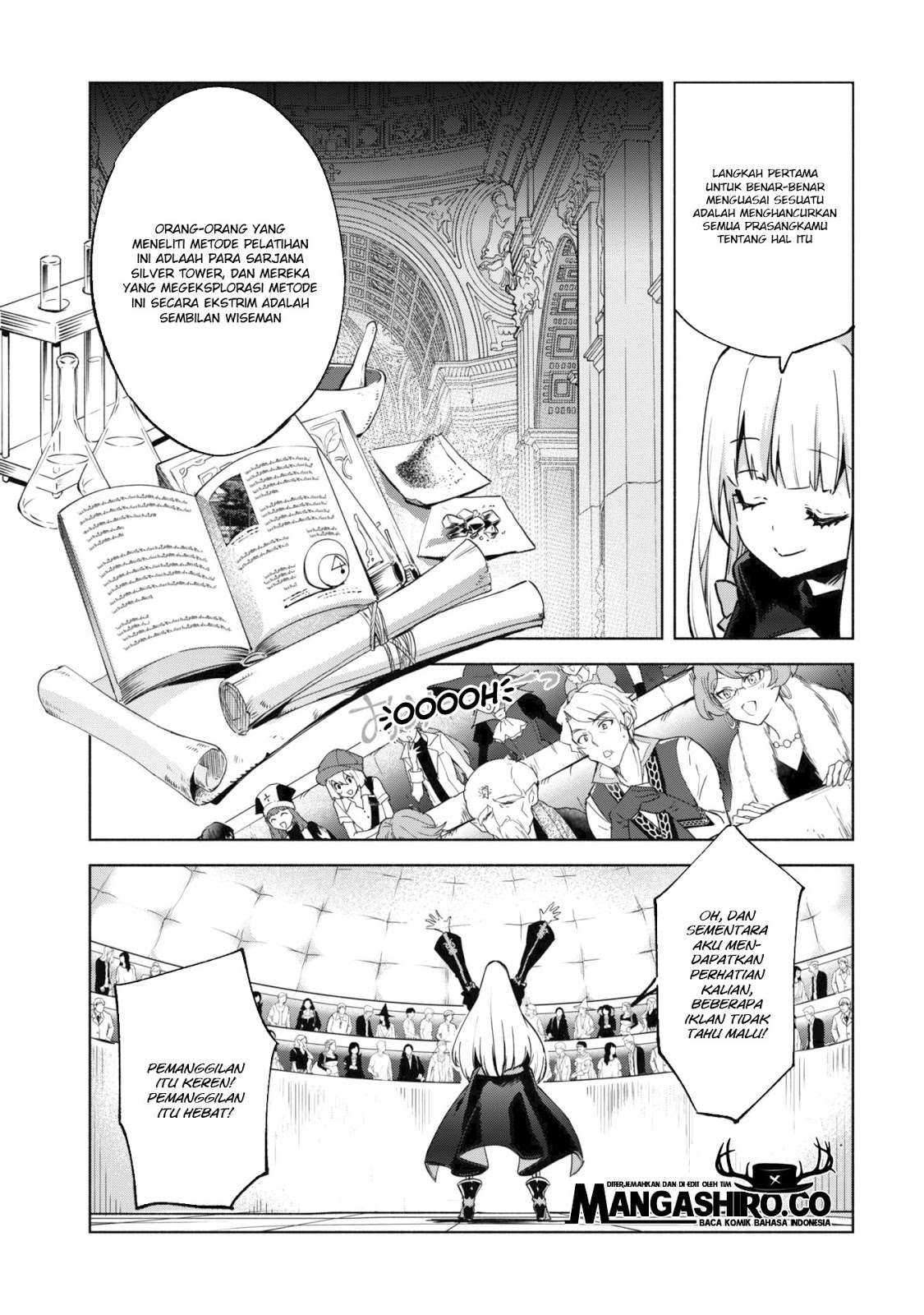 Kenja no Deshi wo Nanoru Kenja The Comic Chapter 28 Bahasa Indonesia