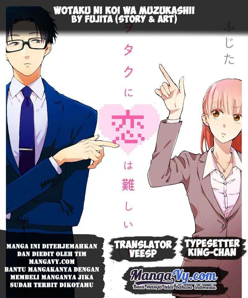 Wotaku ni Koi wa Muzukashii Chapter 15 Bahasa Indonesia