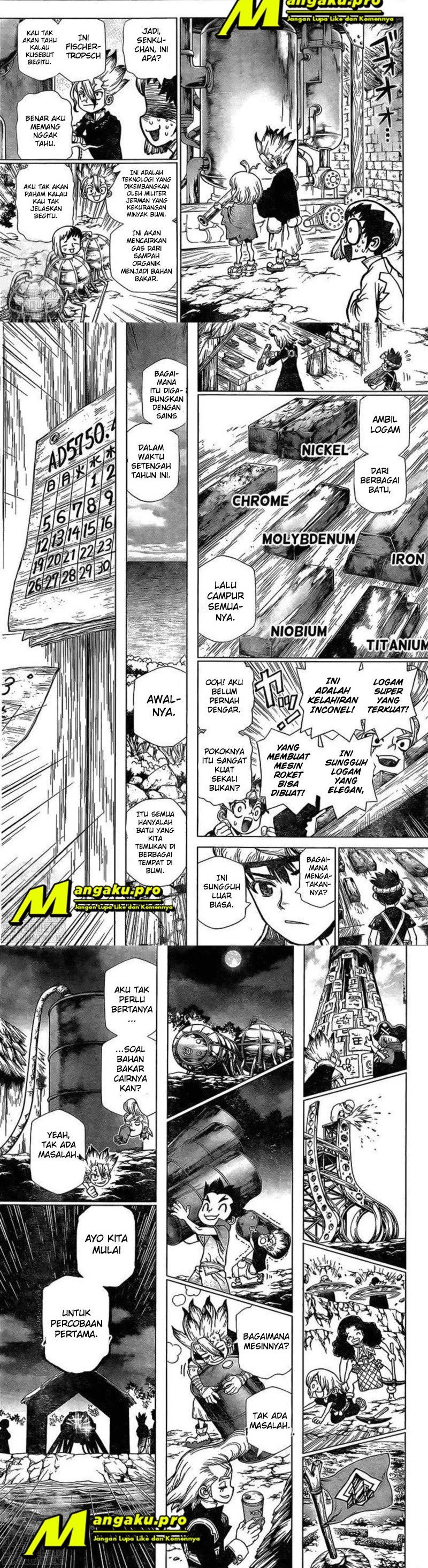 Dr. Stone Chapter 200 Bahasa Indonesia