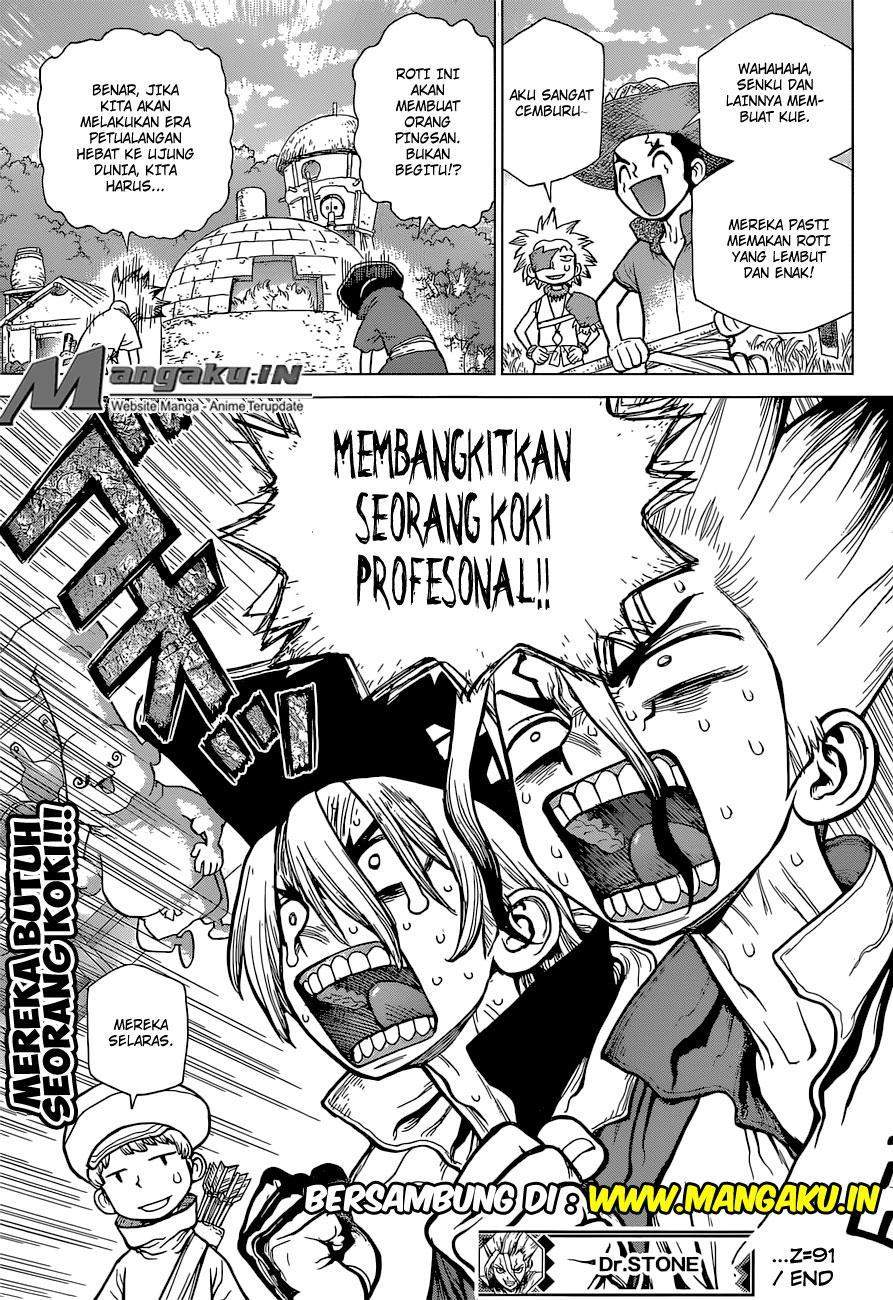 Dr. Stone Chapter 91 Bahasa Indonesia