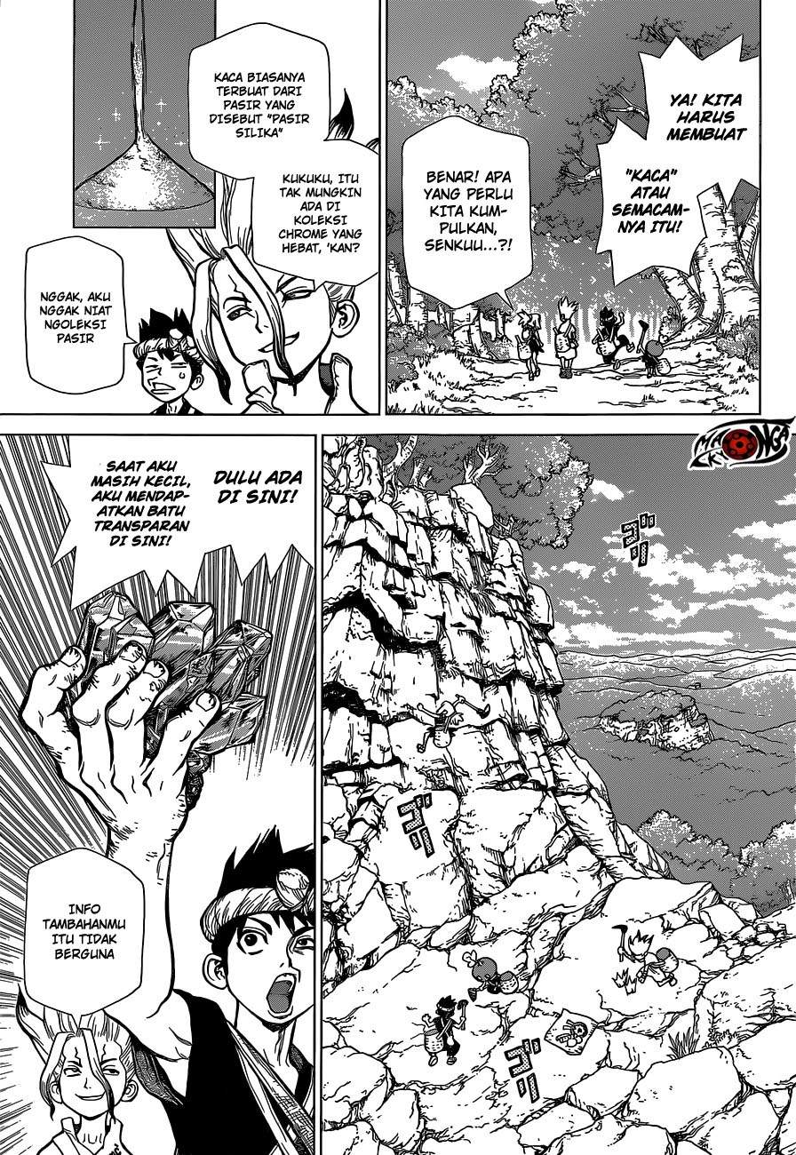 Dr. Stone Chapter 28 Bahasa Indonesia