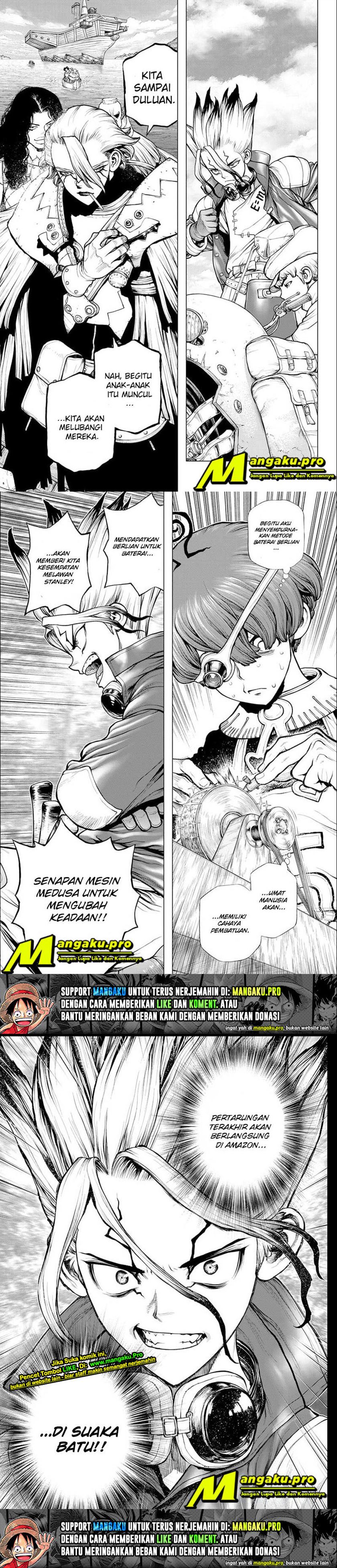 Dr. Stone Chapter 183 Bahasa Indonesia