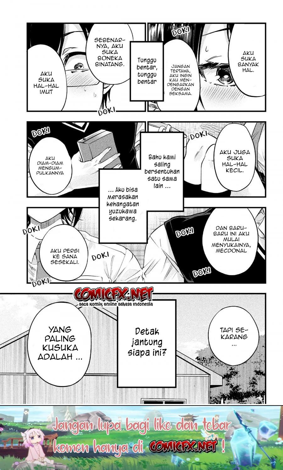 Yuzukawa-san wa, Sasshite Hoshii. Chapter 08 Bahasa Indonesia