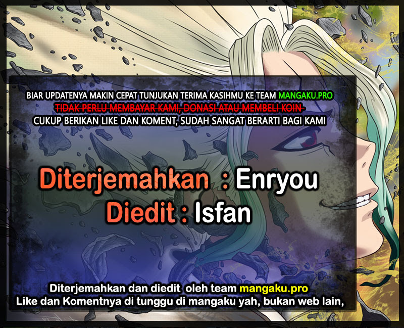 Dr. Stone Chapter 169 Bahasa Indonesia