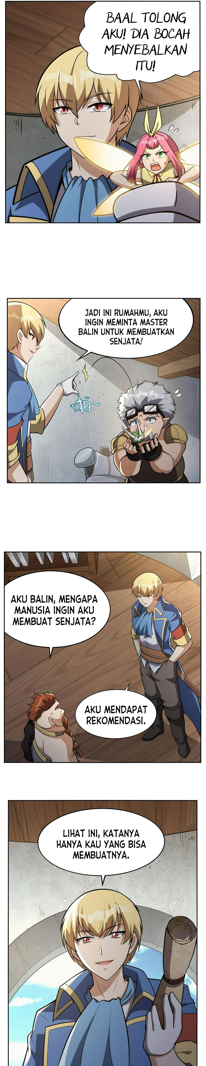 The Demon King Who Lost His Job Chapter 342 Bahasa Indonesia