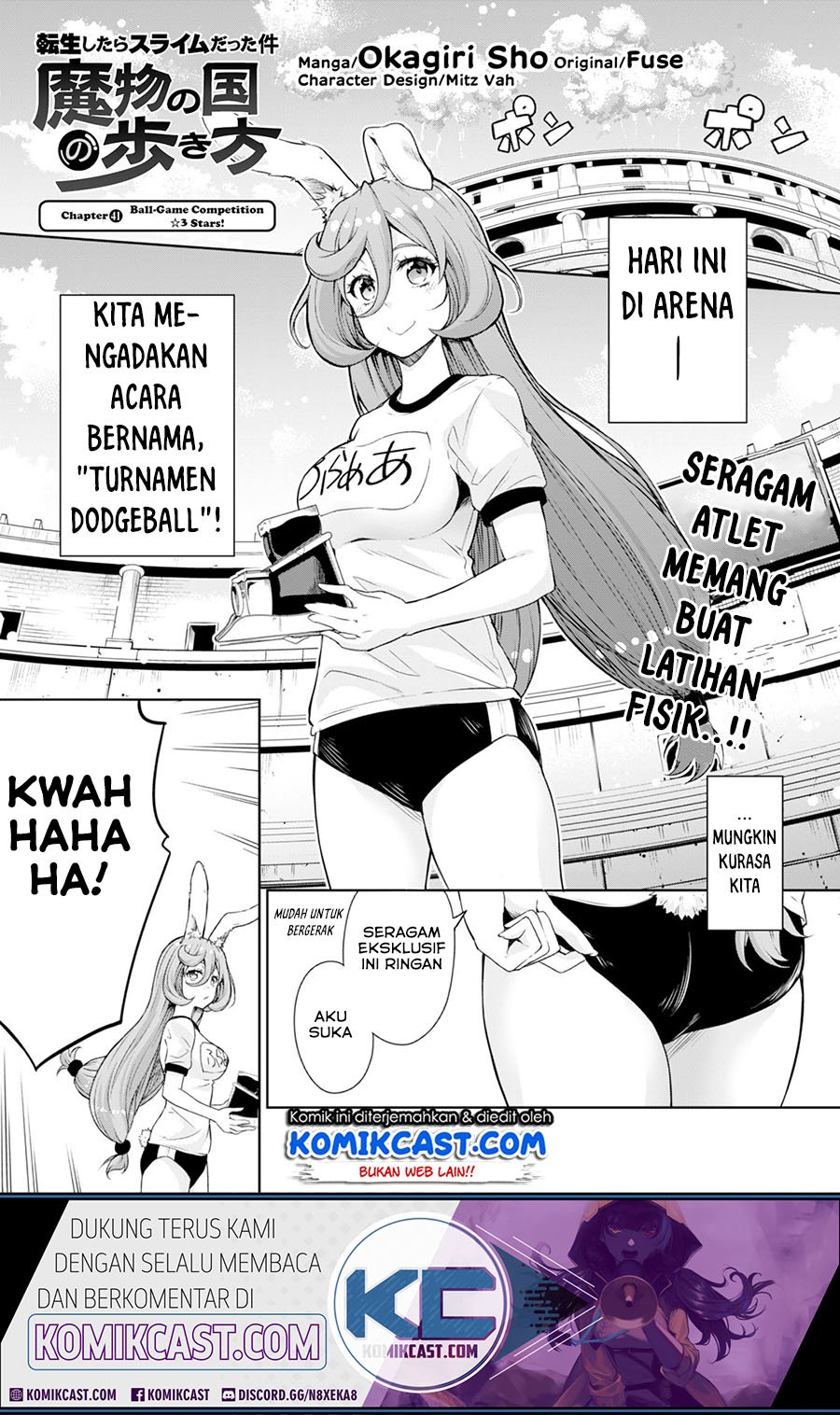 Tensei Shitara Slime Datta Ken: Mabutsu no Kuni no Arukikata Chapter 41