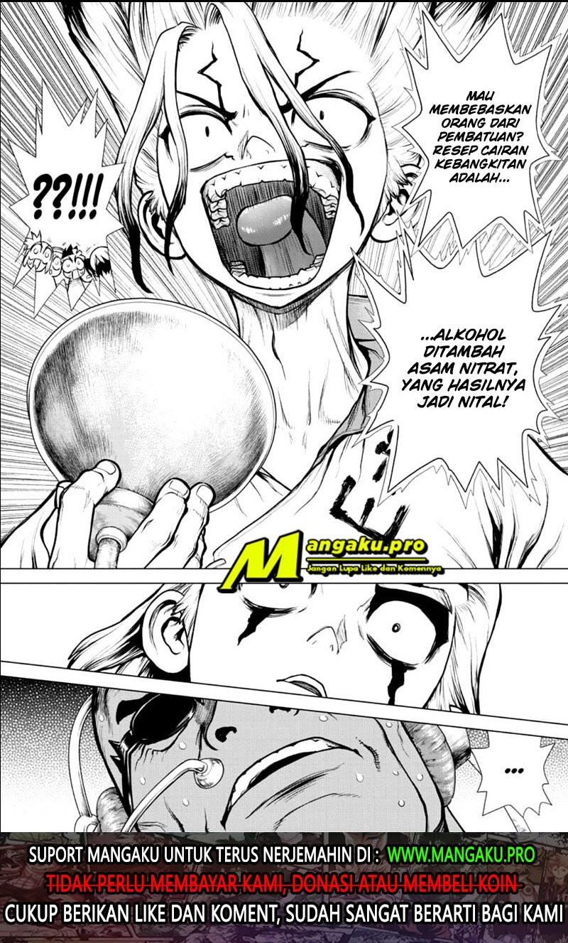 Dr. Stone Chapter 168 Bahasa Indonesia