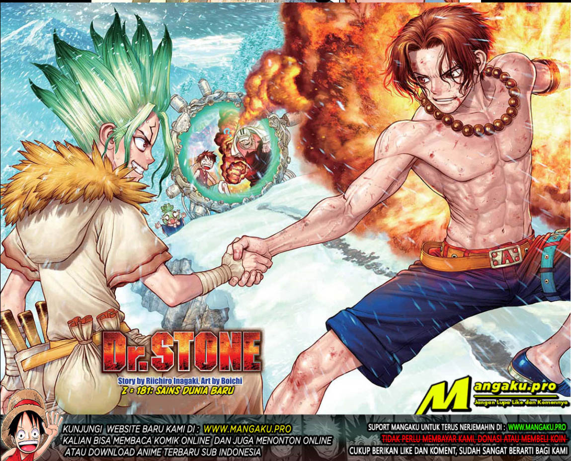 Dr. Stone Chapter 181 Bahasa Indonesia