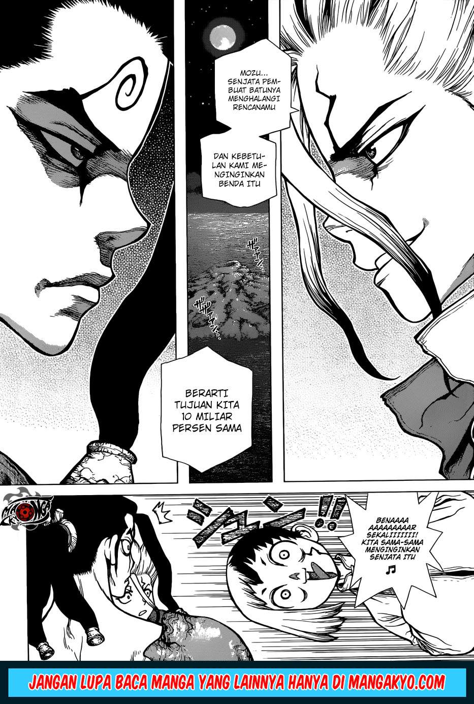 Dr. Stone Chapter 123 Bahasa Indonesia