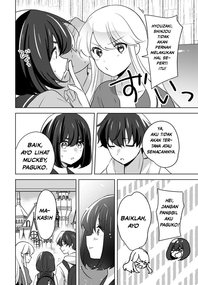 Nyanta to Pomeko ~Imasara Shinjiteiru to Iwarete mo Mouteokureda~ Chapter 13 Bahasa Indonesia