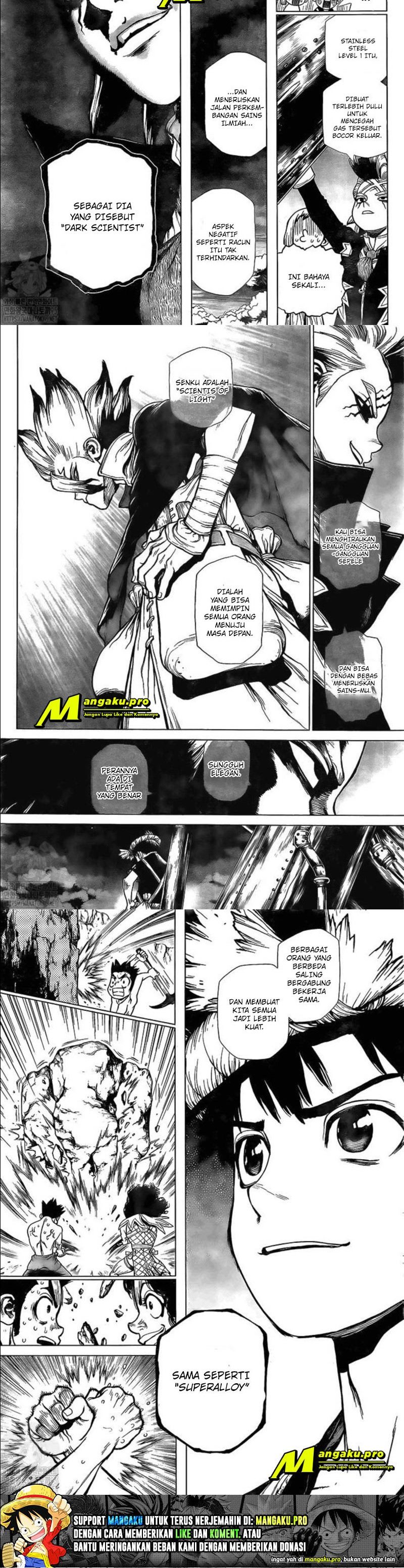 Dr. Stone Chapter 199 Bahasa Indonesia