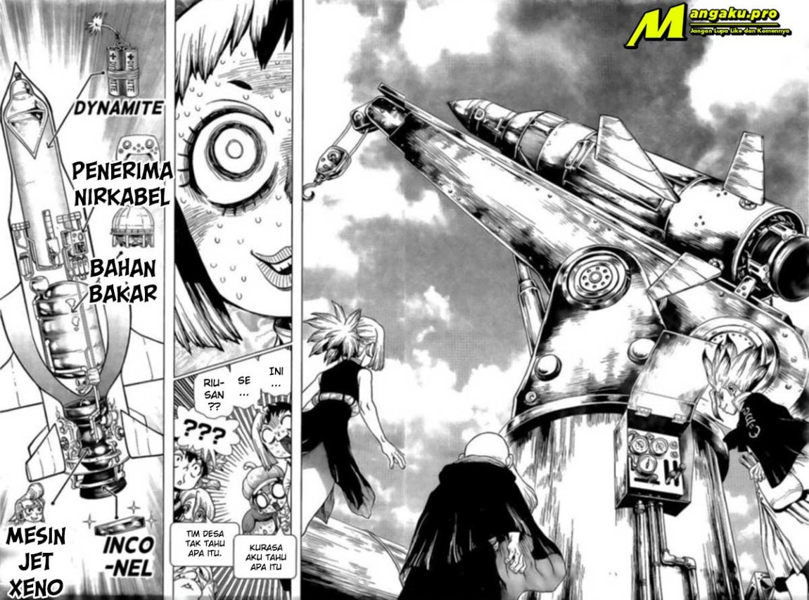 Dr. Stone Chapter 203 Bahasa Indonesia