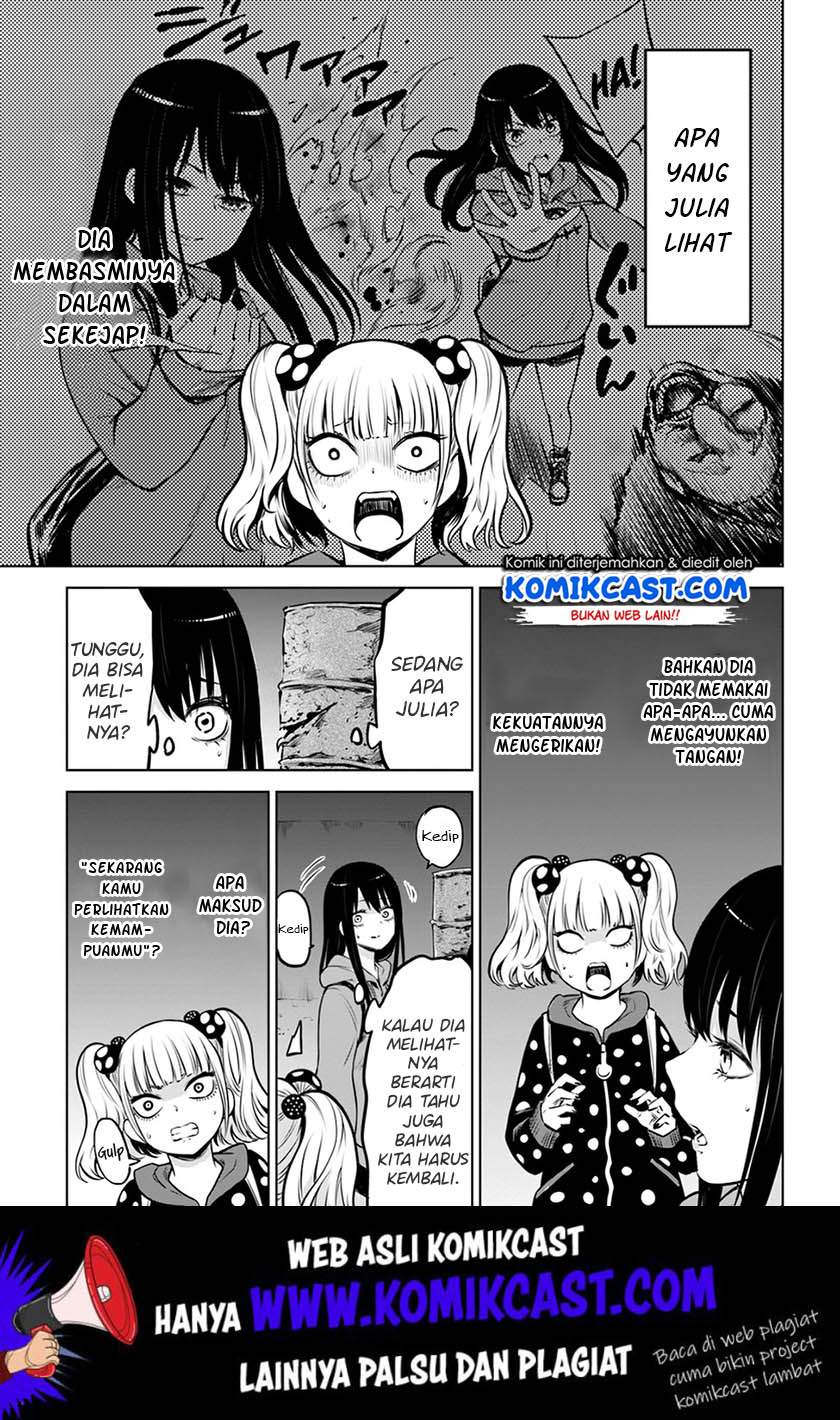 The Girl Who See It (Mieruko-chan) Chapter 14.2 Bahasa Indonesia