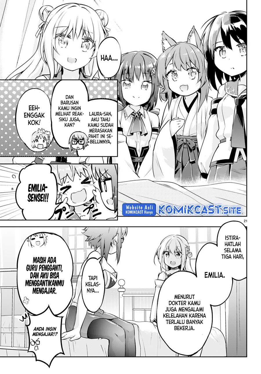 Kenshi o Mezashite Nyugaku Shitanoni Maho Tekisei 9999 Nandesukedo!? Chapter 53 Bahasa Indonesia