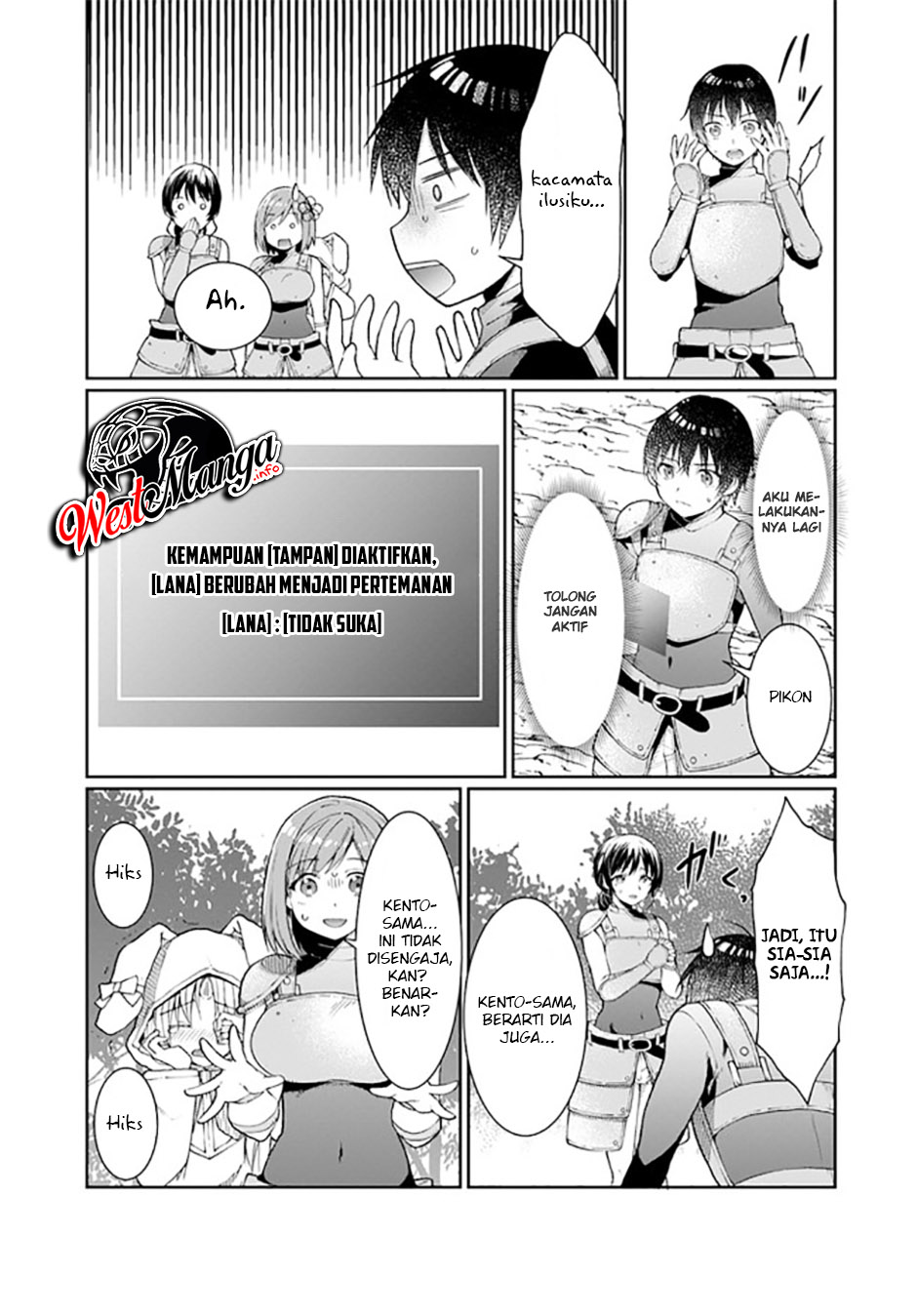 Neta Chara Kari Play no Tsumori ga Isekai Shōkan ~Mayoi Hito wa Josei no Teki ni Sintei saremashita~ Chapter 9 Bahasa Indonesia