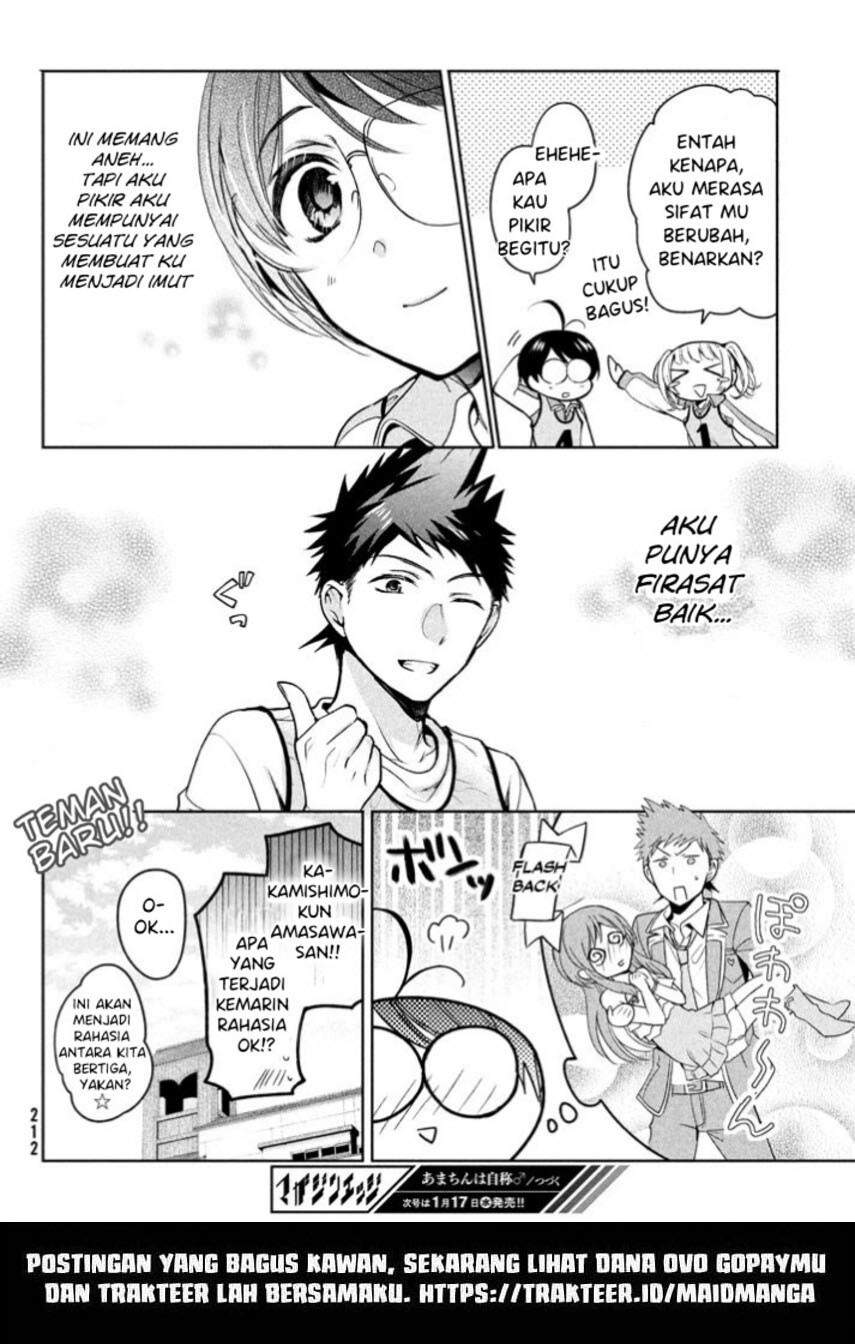 Amachin wa Jishou Chapter 09 Bahasa Indonesia