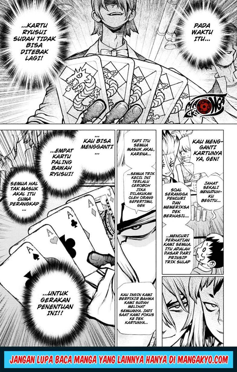 Dr. Stone Chapter 144 Bahasa Indonesia
