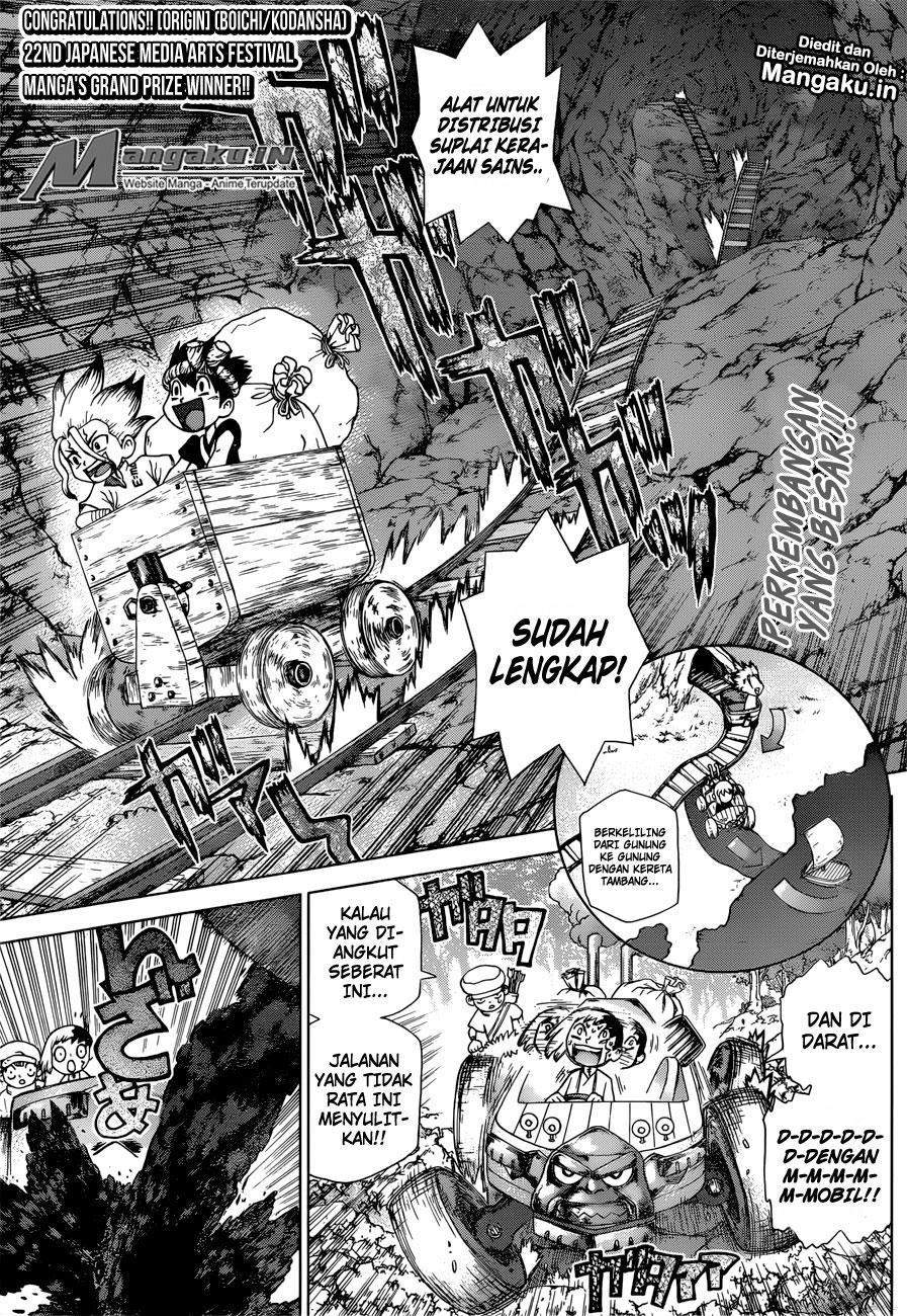 Dr. Stone Chapter 98 Bahasa Indonesia