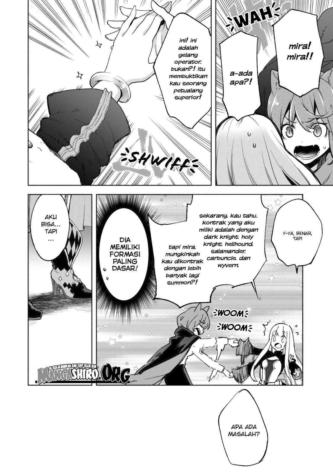 Kenja no Deshi wo Nanoru Kenja The Comic Chapter 25 Bahasa Indonesia