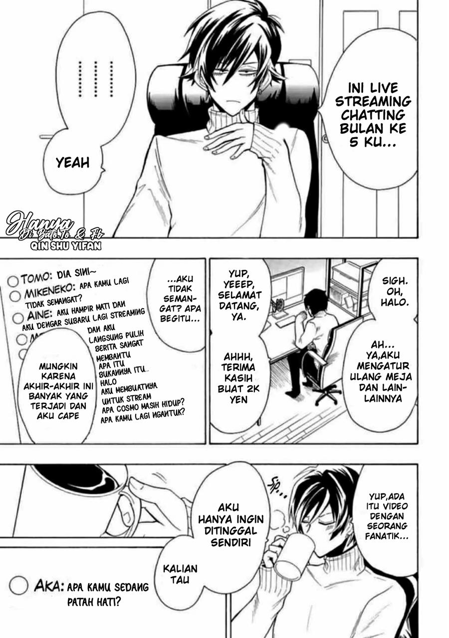 Gachi Koi Nenchakujuu: Net Haishinsha no Kanojo ni naritakute Chapter 9 Bahasa Indonesia