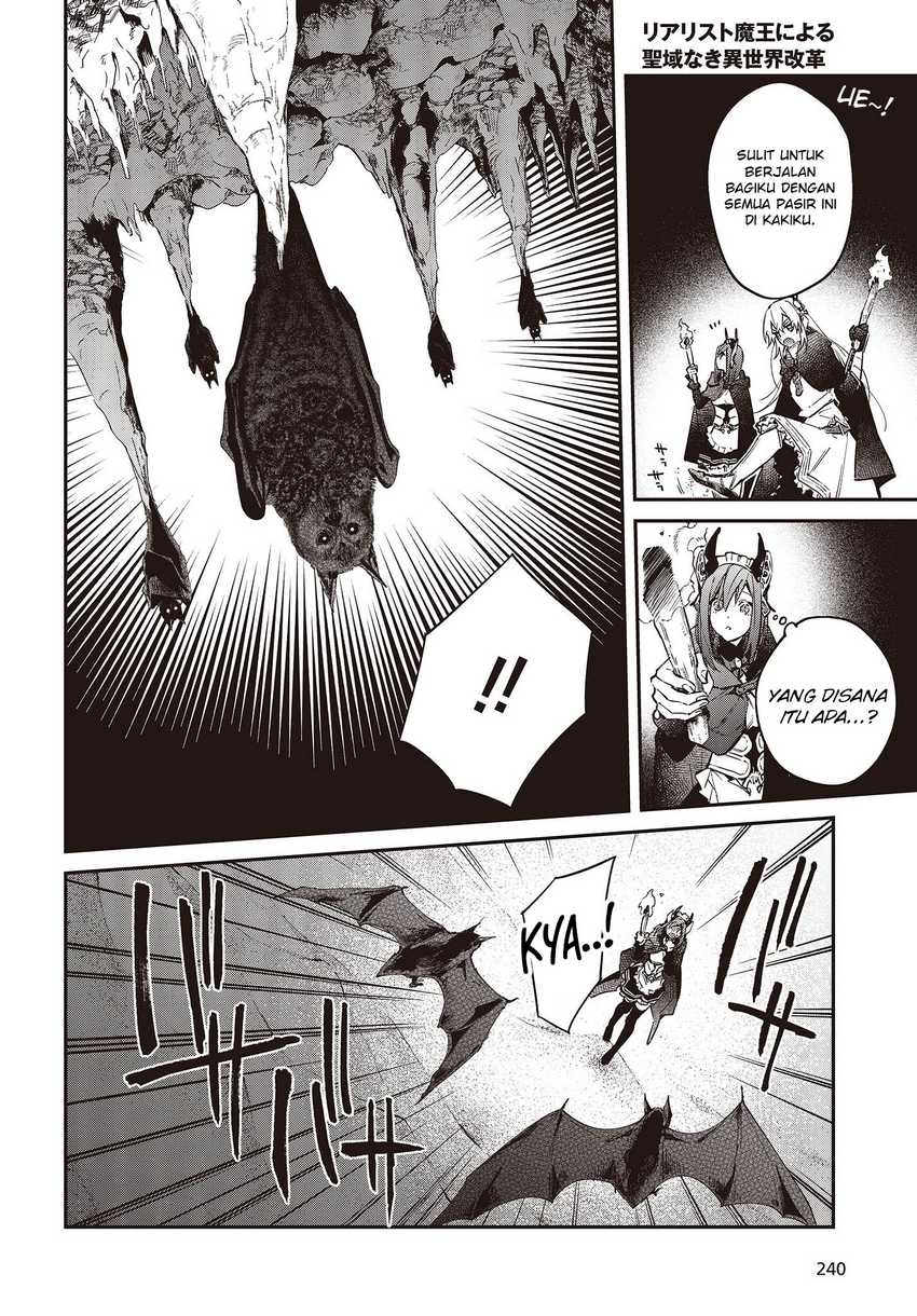 Realist Maou Niyoru Seiiki Naki Isekai Kaikaku Chapter 44 Bahasa Indonesia