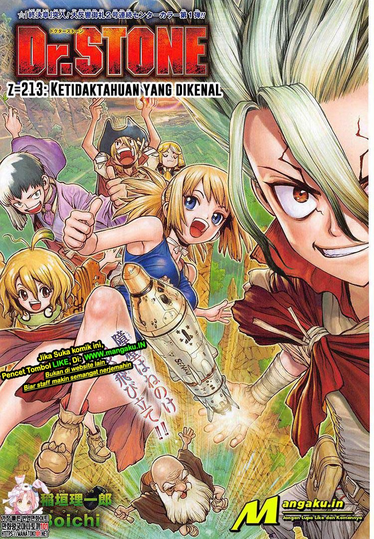 Dr. Stone Chapter 213 Bahasa Indonesia