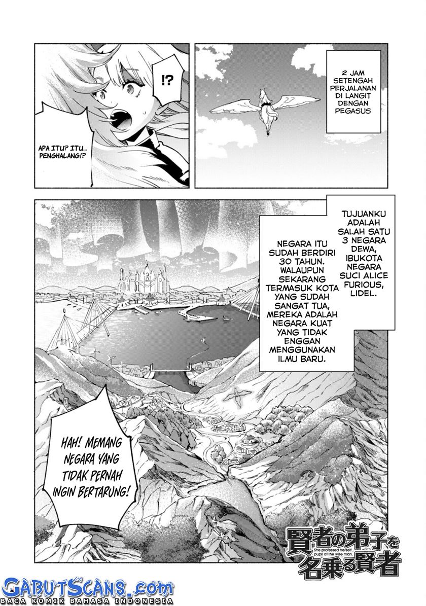 Kenja no Deshi wo Nanoru Kenja The Comic Chapter 51 Bahasa Indonesia