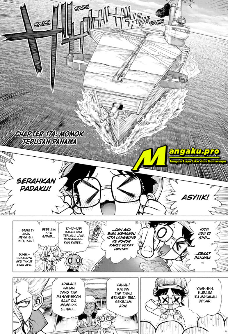 Dr. Stone Chapter 174 Bahasa Indonesia