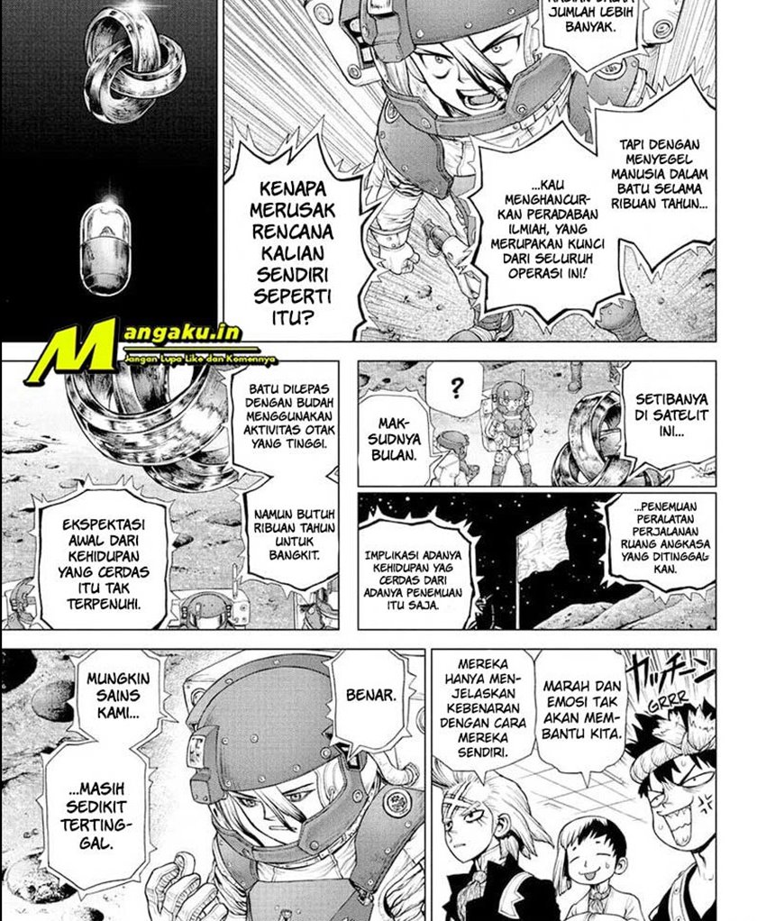 Dr. Stone Chapter 230 Bahasa Indonesia